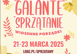 Plakat promujący akcję
