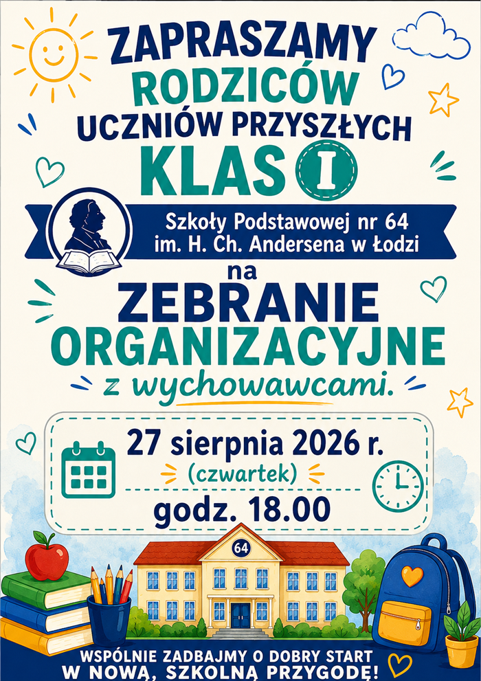 Zebranie organizacyjne - plakat