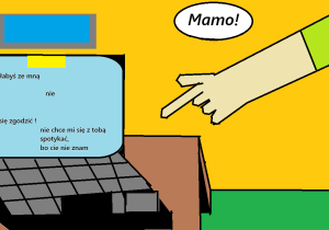 Uważaj na osoby poznane w sieci!