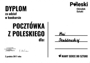 Pocztówka z poleskiego 1
