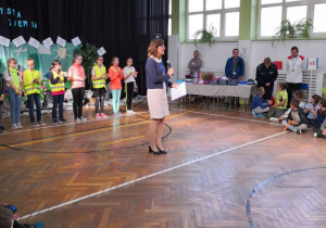 Przemówienie pani dyrektor.