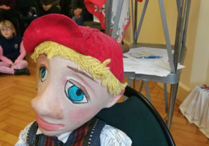 Jedna z kukiełek z przedstawienia Teatru „Baju Bajka”.