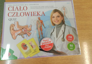 Gra edukacyjna "Ciało człowieka".