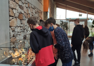 Zwiedzanie wystawy w Geocentrum