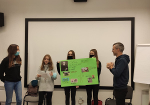Prezentacja wykonanego plakatu
