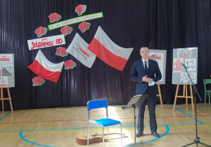 Członek Zarządu Prezydium Regionu Ziemi Łódzkiej NSZZ "Solidarność" Przemysław Gręda