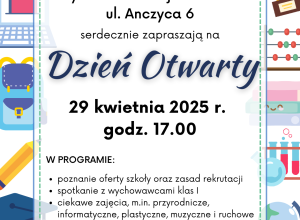 Plakat "Dzień Otwarty"