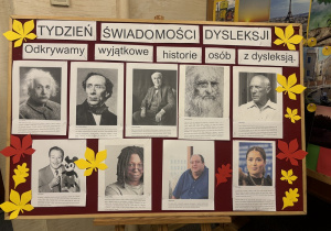 Wystawa "Odkrywamy wyjątkowe historie osób z dysleksją"