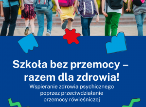 Plakat informacyjny dotyczący projektu