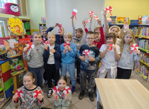 Prezentowanie wykonanych kotylionów