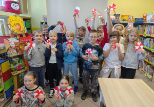 Prezentowanie wykonanych kotylionów