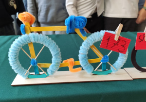 Wystawa modeli rowerów