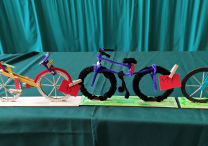 Wystawa modeli rowerów