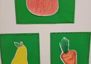 Prace indywidualne – owoce i warzywa (technika rysunkowa)