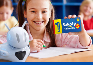 Plakat - Nasza szkoła bierze udział w akcji "Szkoły pełne talentów"