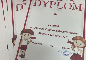 Dyplomy konkursowe